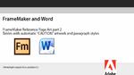 FrameMaker and Word: Tables with Automatic Artwork (Cautions)