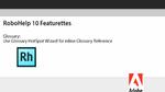 ROBOHELP 10: Glossary Hotspot Wizard